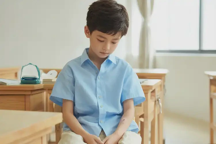 小學(xué)生脖子上有濕疹能徹底自愈嗎(圖3)