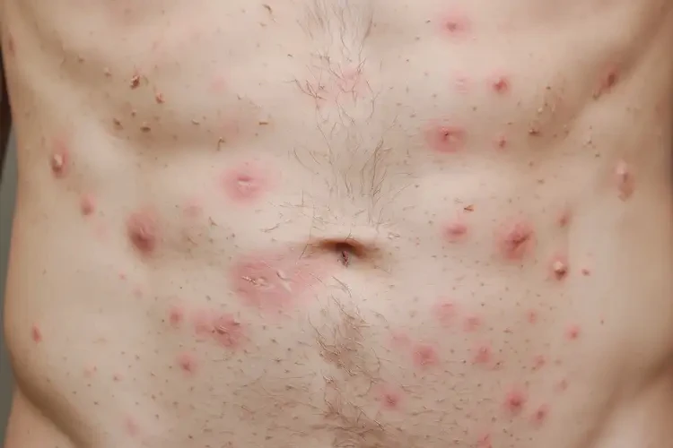 男性肚子上經(jīng)常起濕疹不管它會自己好嗎(圖3)