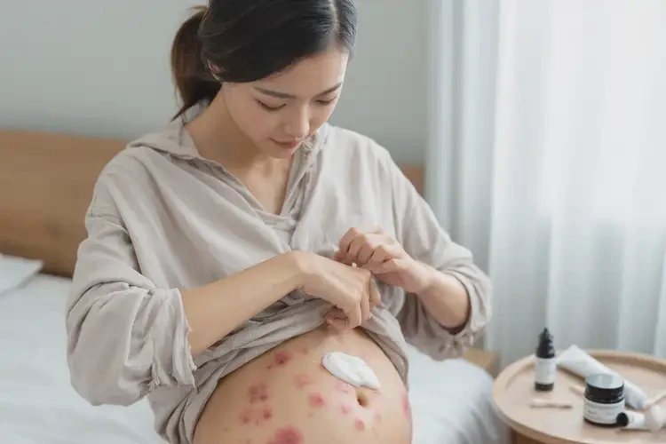 女生肚子長濕疹能徹底自愈嗎(圖3)