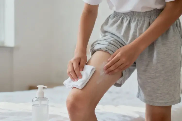 中學(xué)生大腿容易長濕疹不管它會(huì)自己好嗎(圖2)