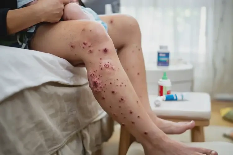 哺乳期媽媽小腿上偶爾長濕疹可以徹底自愈嗎(圖4)