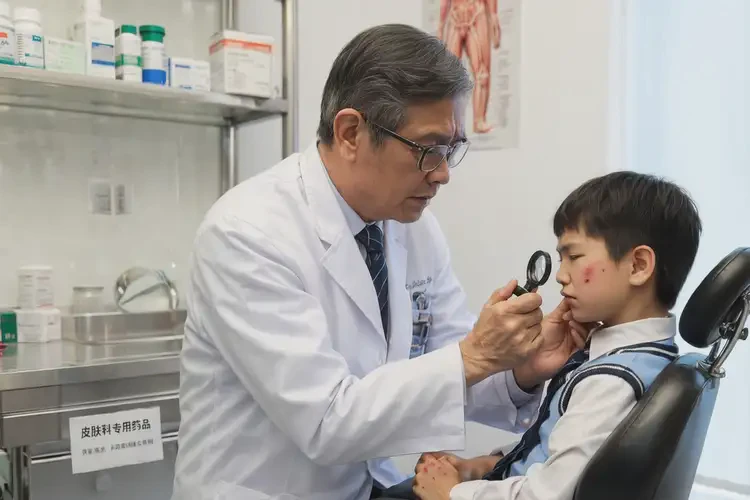 小學(xué)生面部有濕疹能不能徹底自愈(圖3)