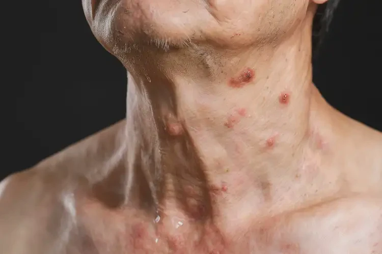 男性脖子上經(jīng)常起濕疹不管它會自己痊愈嗎(圖4)
