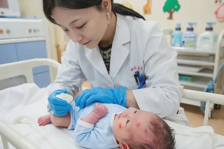 新生兒脖子上容易長(zhǎng)濕疹可以徹底自愈嗎(圖2)