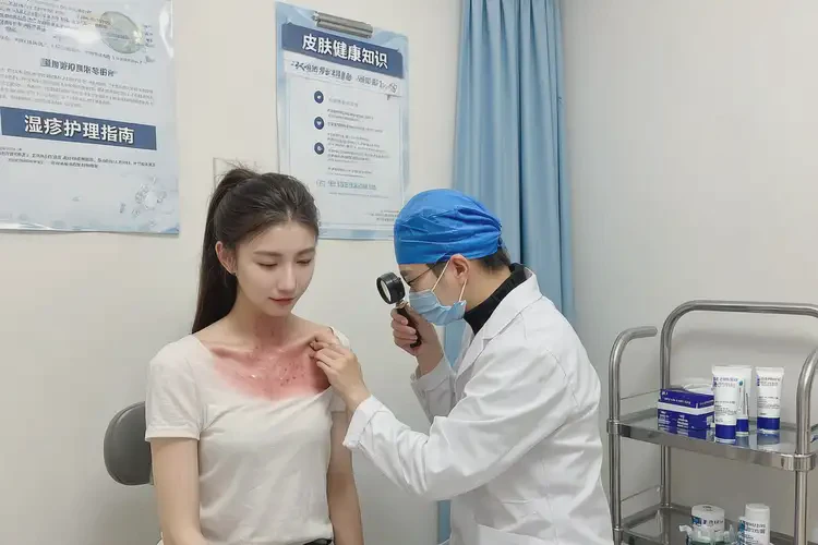 女性脖子經(jīng)常長濕疹能靠自己自愈嗎(圖2)