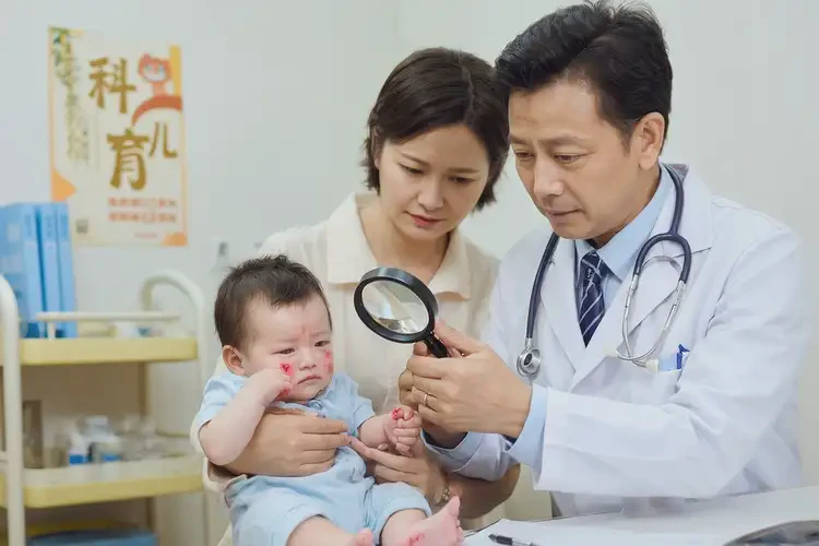 嬰兒手臂有濕疹能靠自己自愈嗎(圖2)