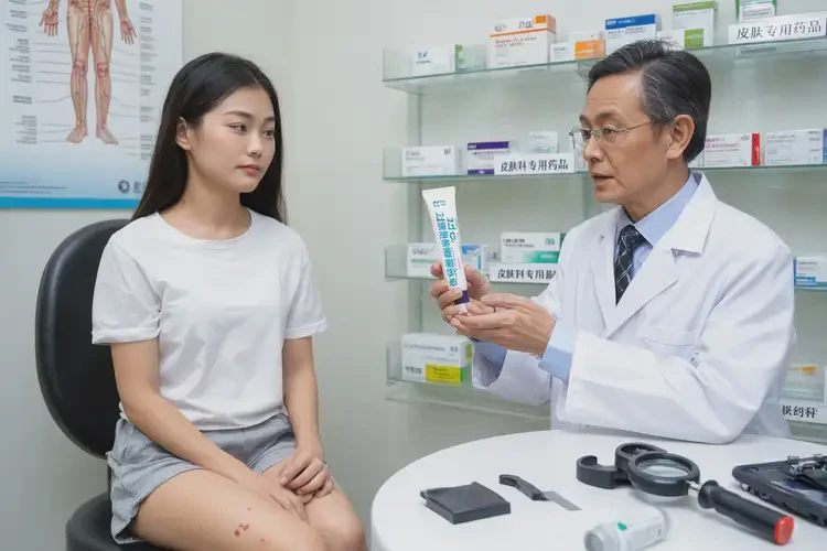 女人小腿偶爾長濕疹不管它會自己好嗎(圖1)