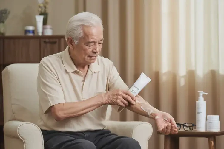 高齡老人四肢長濕疹不管它會自己好嗎(圖1)