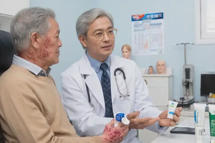 老年人手臂上出濕疹可以徹底自愈嗎(圖2)