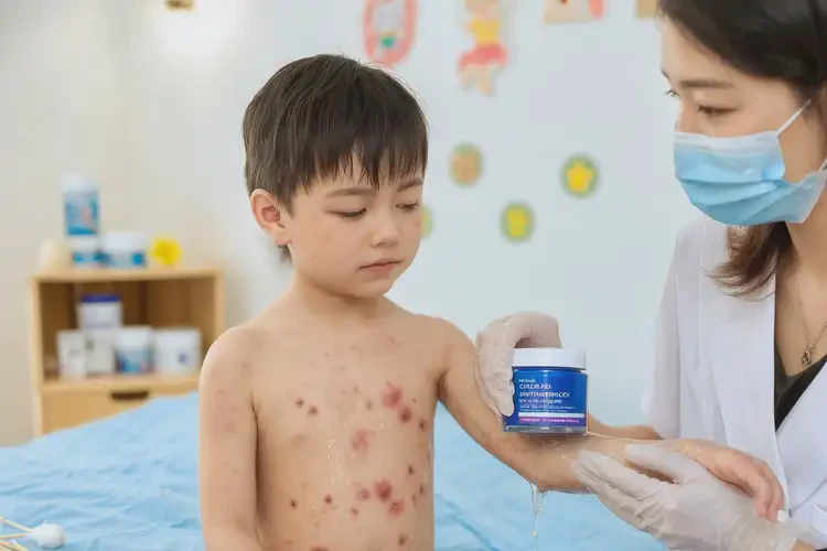 小孩身上偶爾起濕疹不管它會(huì)自己好嗎(圖2)