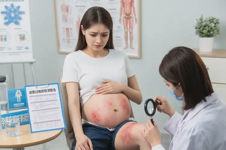孕婦大腿上出濕疹不管它會(huì)自己痊愈嗎(圖4)