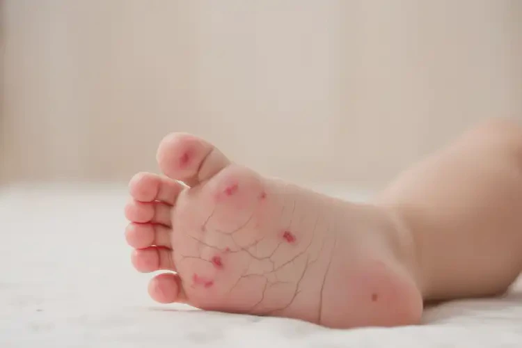 嬰幼兒腳上長濕疹能靠自己自愈嗎(圖3)