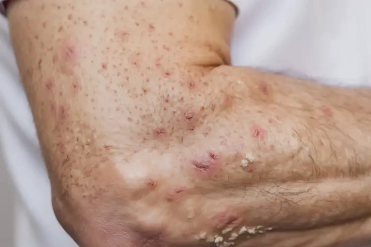 嬰幼兒脖子上偶爾起濕疹能徹底自愈嗎(圖2)