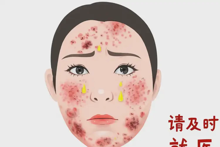 孕婦臉上容易起濕疹不管它會自己自愈嗎(圖1)