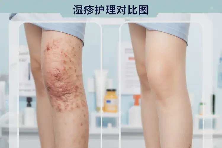 中學生小腿上容易起濕疹能夠徹底治愈嗎(圖2)