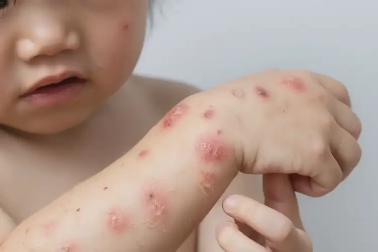 兒童手臂起濕疹不管它會(huì)自己痊愈嗎(圖4)