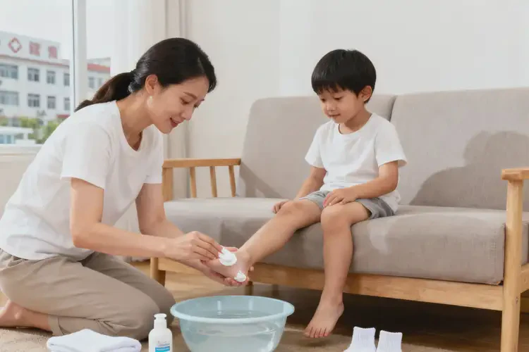 孩子腳上容易起濕疹可以徹底自愈嗎(圖4)