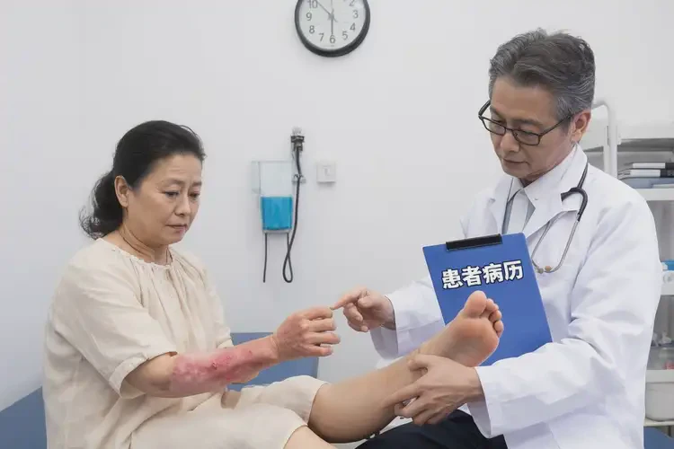 女人脚上经常长湿疹可以彻底自愈吗(图2)