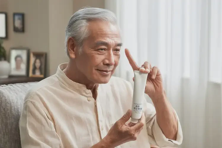 老年人面部容易長濕疹不管它會自己痊愈嗎(圖1)