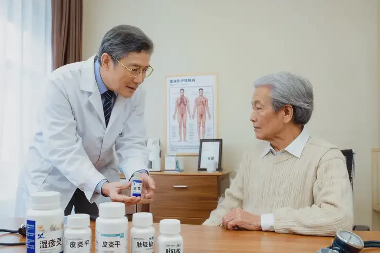 老年人大腿偶爾起濕疹不管它會自己好嗎(圖2)