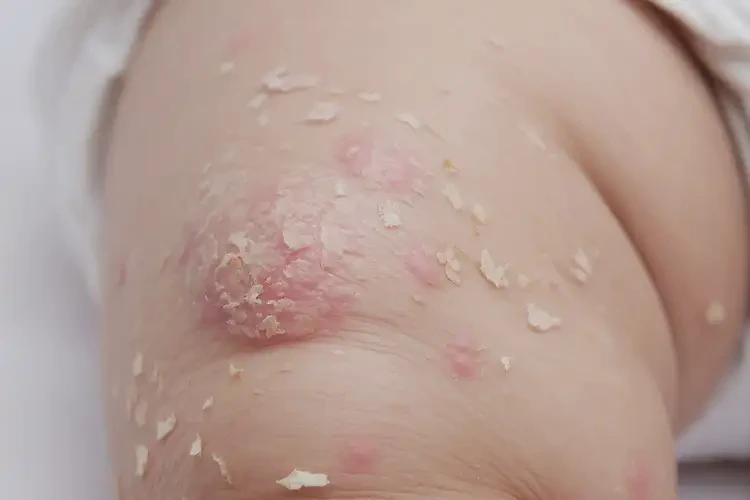 嬰兒大腿容易長濕疹能夠徹底治愈嗎(圖4)