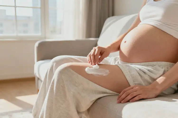 产妇大腿上容易长湿疹可不可以彻底自愈(图1)