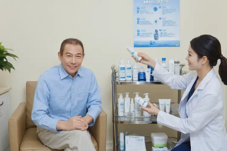 男人小腿上長濕疹可以徹底自愈嗎(圖1)