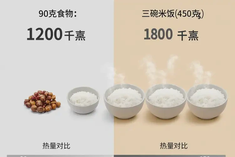 90克2647千焦等于几碗饭(图2)