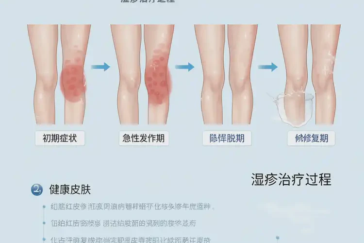 女性大腿容易長(zhǎng)濕疹能夠徹底治愈嗎(圖4)