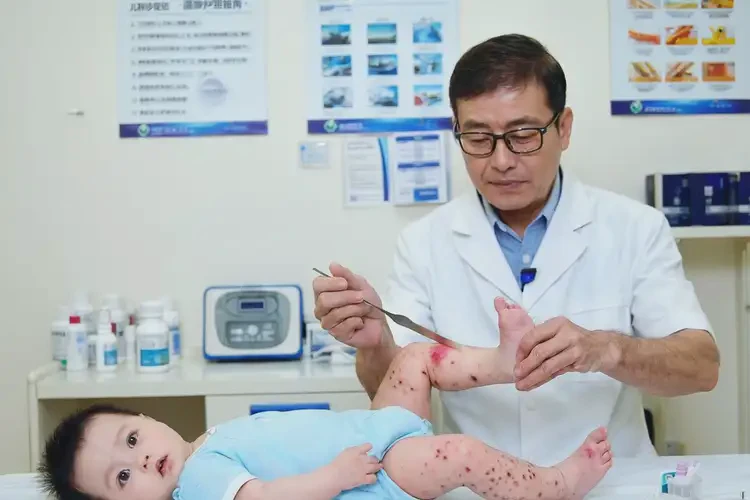 嬰幼兒小腿容易起濕疹能徹底自愈嗎(圖2)