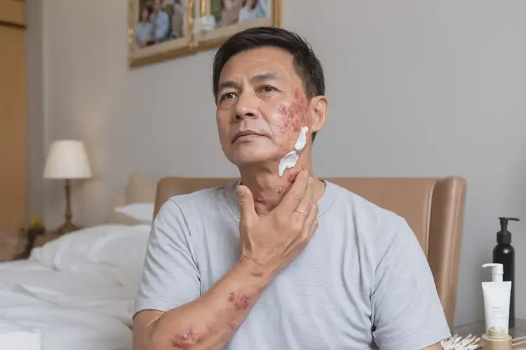 男性脖子上經(jīng)常起濕疹不管它會自己痊愈嗎(圖2)