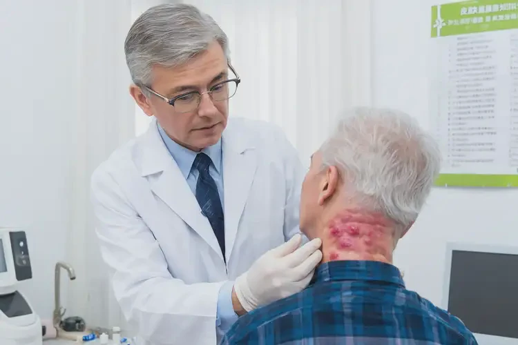 老年人脖子上出濕疹能不能徹底自愈(圖2)