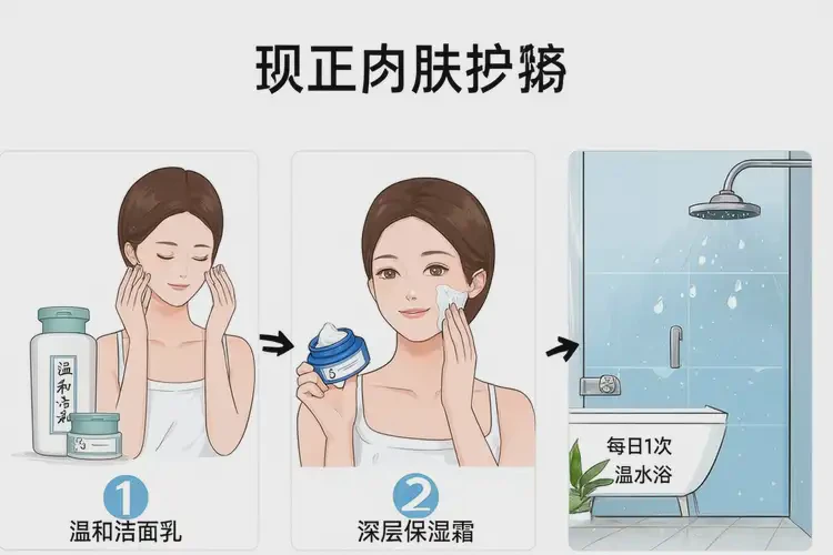 小孩身上出現(xiàn)濕疹可不可以徹底自愈(圖2)