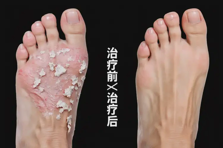 女人脚上经常长湿疹可以彻底自愈吗(图1)