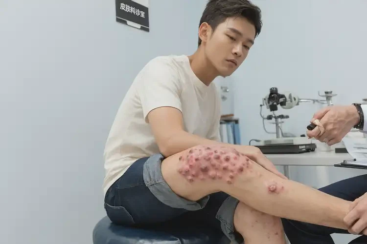 男生小腿出濕疹不管它會自己痊愈嗎(圖4)