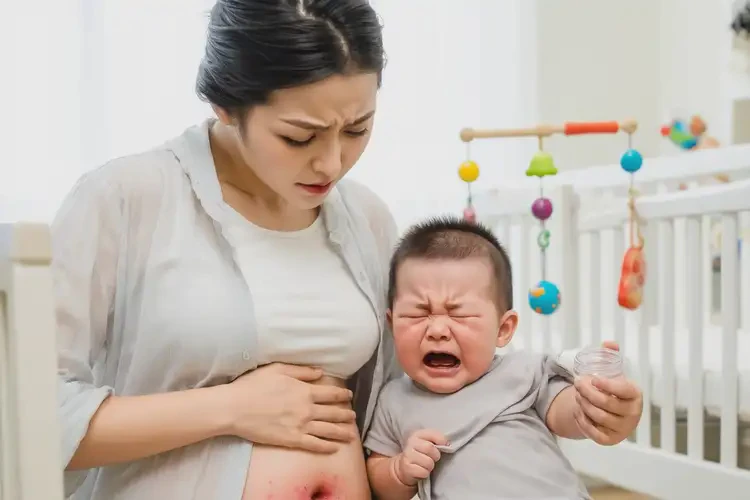 哺乳期媽媽肚子上容易長濕疹能徹底自愈嗎(圖4)