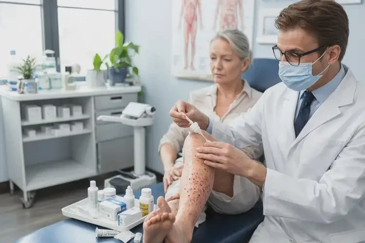 女生小腿出濕疹能夠徹底治愈嗎(圖3)