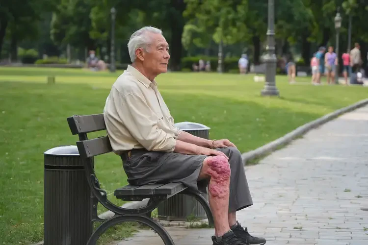 老人小腿經(jīng)常長濕疹能夠徹底治愈嗎(圖2)