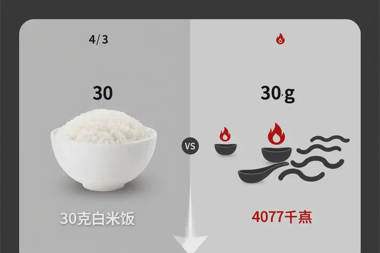 30克4077千焦相当于多少食物(图4)