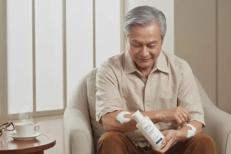 老人身上長濕疹可不可以徹底自愈(圖2)