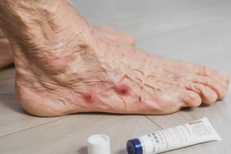 老人腳上有濕疹不管它會(huì)自己自愈嗎(圖4)