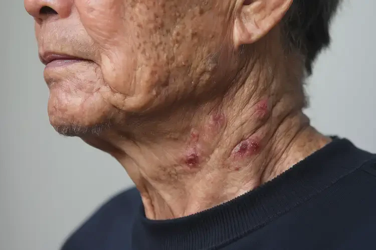 老年人脖子上出濕疹能不能徹底自愈(圖4)