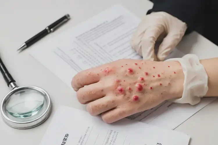 女性手上經(jīng)常長濕疹能徹底自愈嗎(圖4)