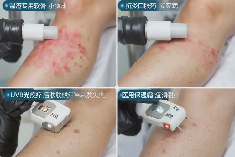 中學生小腿出現(xiàn)濕疹不管它會自己痊愈嗎(圖2)