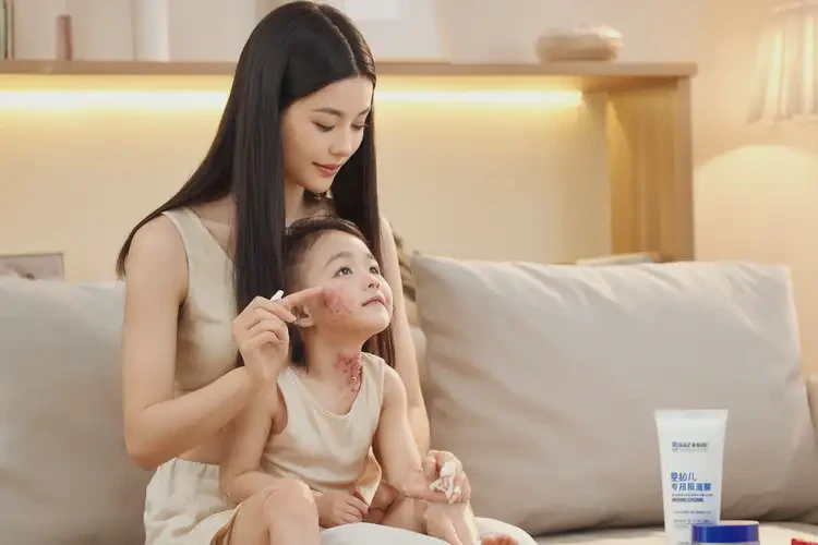 小兒脖子容易長濕疹不管它會自己痊愈嗎(圖3)