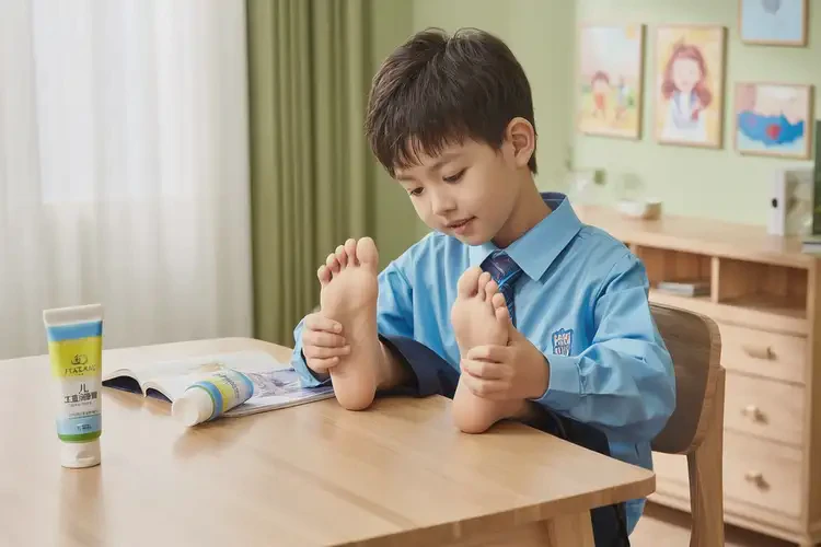 小學生腳上出濕疹能徹底自愈嗎(圖2)