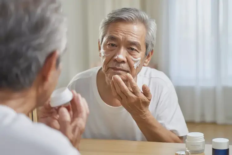 老人面部出濕疹可不可以徹底自愈(圖3)