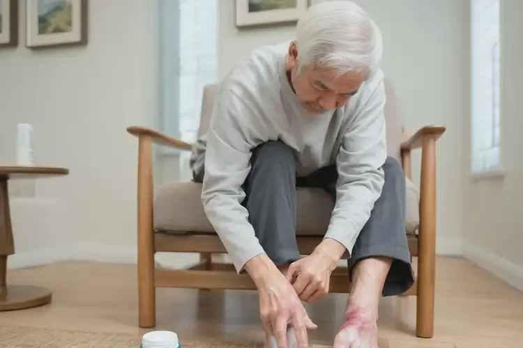 老年人脚上经常起湿疹不管它会自己痊愈吗(图3)