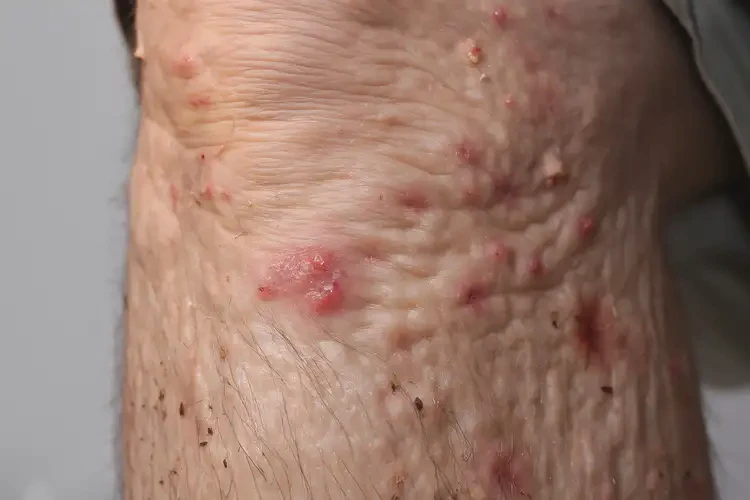 高齡老人大腿上出現(xiàn)濕疹能徹底自愈嗎(圖4)