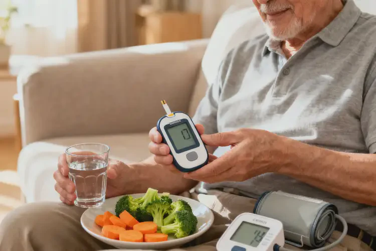 老年人睡前血糖28(圖1)